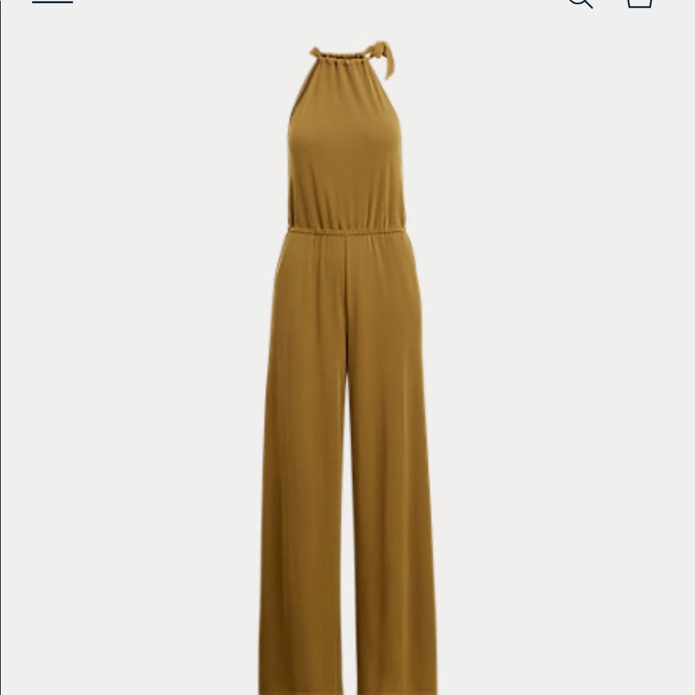 Ralph Lauren Olive Green Jumpsuit